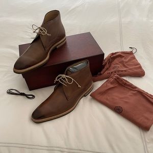 Mezlan Men’s Adra Lace-Up Boot in Taupe 13M